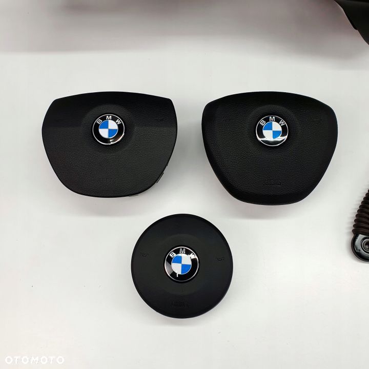 BMW 5 F10 F11 DESKA ROZDZIELCZA KONSOLA KOKPIT PULPIT PODUSZKI AIRBAG AIR BAG NAPINACZE KIT SET - 5