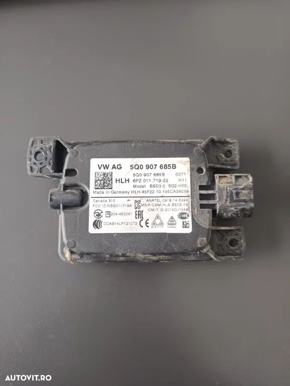 Senzor unghi mort Skoda Superb III Cod: 5Q0907685B - 1