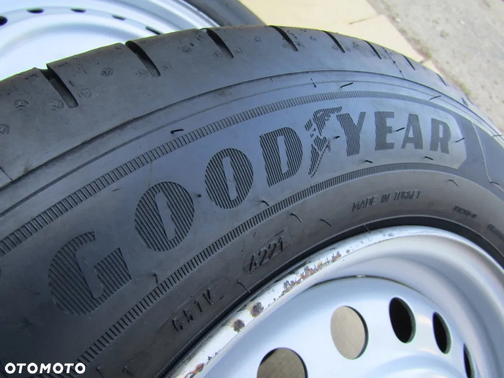 2x Opony 195/65 16 C 16C Goodyear Cargo / Letnie 7,5 mm - 10