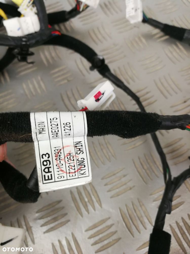 91110-A4931 wiązka instalacja kable deski kokpitu KIA CARENS IV 4 2013-2019 - 5
