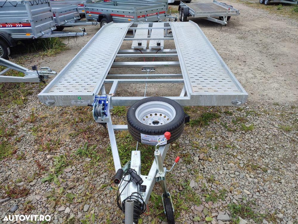 REPO Platforma - Trailer 2000-2700Kg aplecată spate 450x210cm - 7
