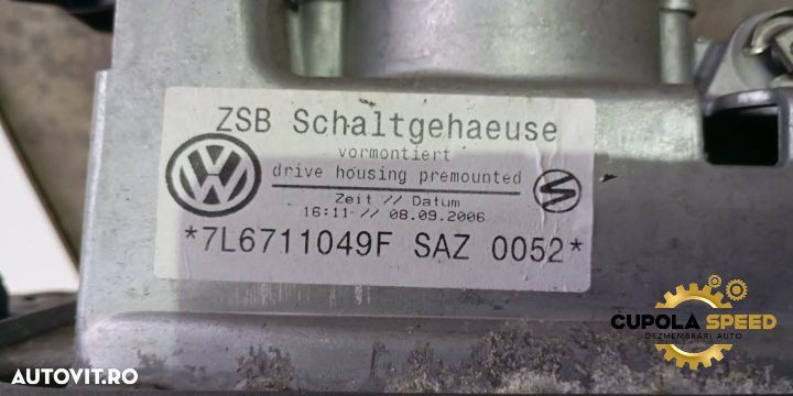 Timonerie cutie de viteza manuala 2.5TDI 7L6711049F Volkswagen VW Tou - 2