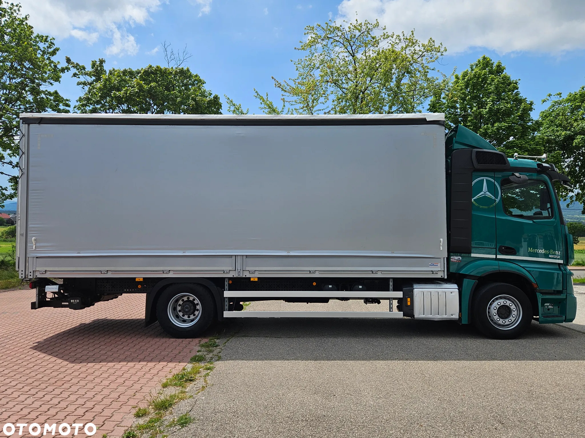 Mercedes-Benz ACTROS 1833 / BURTO-FIRANKA / WINDA / 18 PALET / 8600 ŁADOWNOŚĆ / AUTOMAT / DUŻY SILNIK / 10.2019  ROK / SYPIALKA / LEDY / KAMERY / VIRTUAL COCPIT/ JAK NOWY - 11