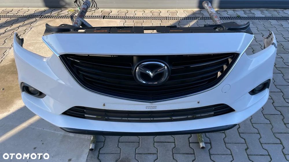 MAZDA 6 III GJ 12-17 ZDERZAK PRZÓD GRILL KOMPLETNY KOLOR A4D - 3
