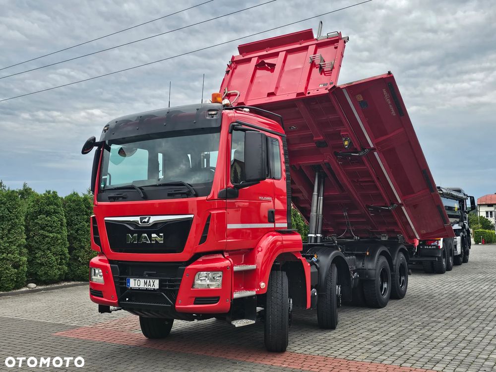 MAN TGS 35.460 WYWROTKA 8X4 MEILLER-KIPPER+HYDROBURTA! - 2