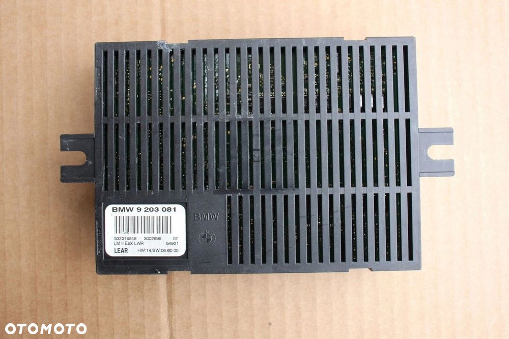 Moduł sterownik świateł BMW 5 e60 e61 9203081 - 2