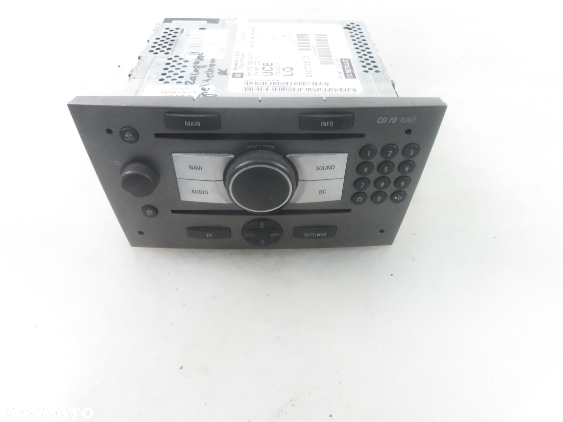 RADIO OPEL VECTRA C 13188477 - 10