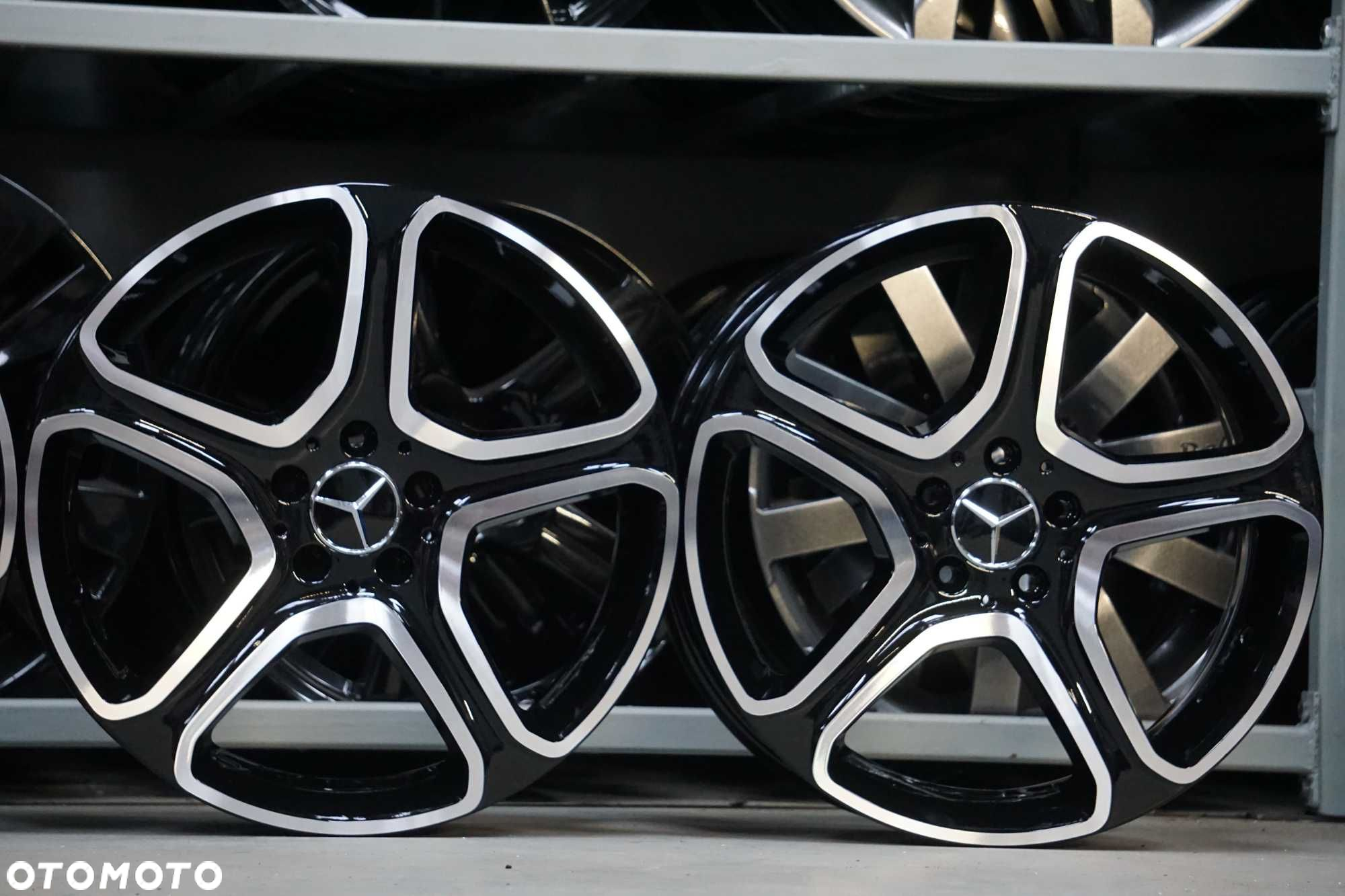 Alufelgi oryginał Mercedes GLK 5x112 7,5Jx19 et47 czarny polysk i cnc - 7
