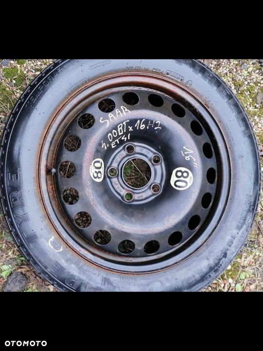 Saab koło zapasowe dojazdowe dojazdówka 125/85/16 - 1