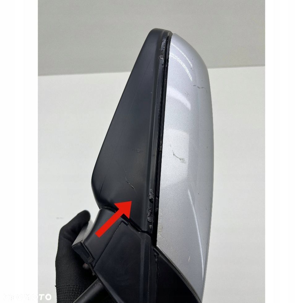 BMW 7 E65 LIFT LUSTERKO PRAWE ELEKTRYCZNE 9-PIN KOLOR-354/7 EUROPA - 12