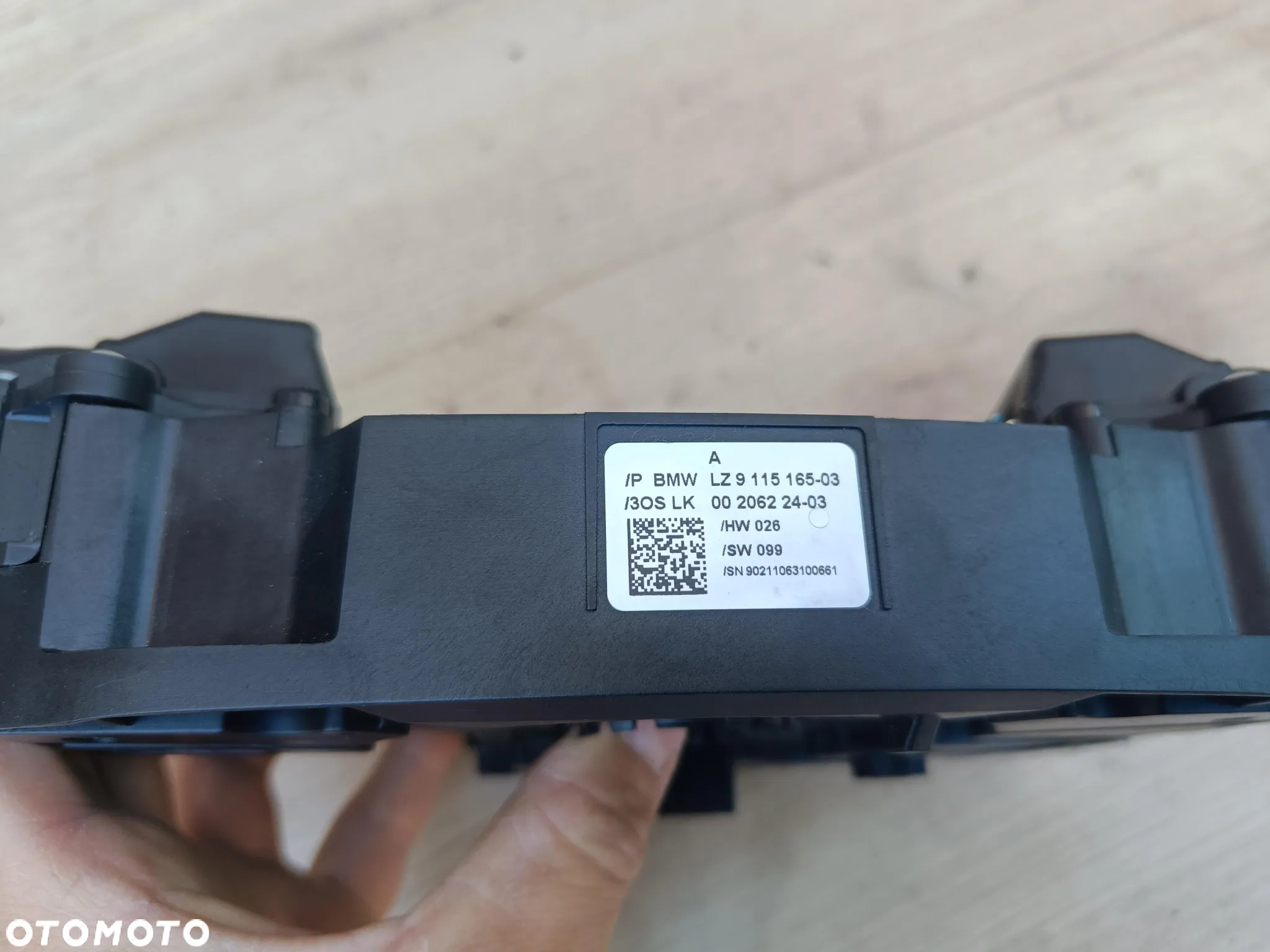 BMW E60 E61 E63 E64 MODUŁ KOLUMNY KIEROWNICY PRZEŁĄCZNIK ZESPOLONY MANETKI 9115165 - 3