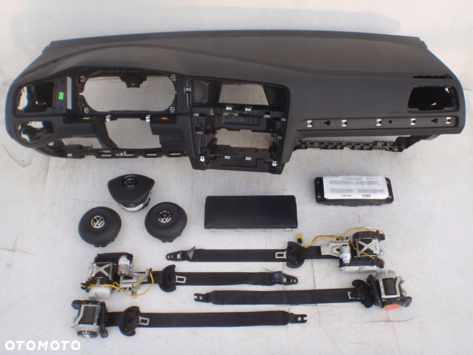 VW GOLF VII 7 DESKA KONSOLA KOKPIT PULPIT AIRBAG - 9