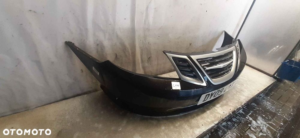 ^ ZDERZAK PRZÓD PRZEDNI SAAB 93 9-3 2 II LIFT FL 170 CZARNY CABRIO - 5