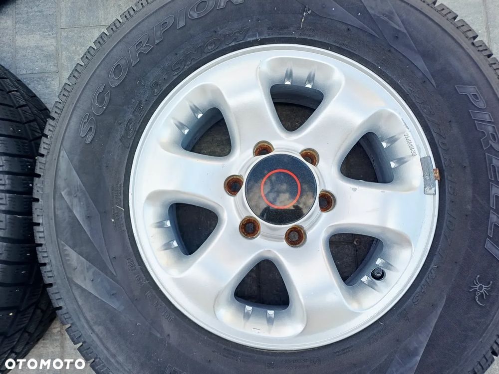 FELGI Z OPONAMI KOŁA ALUMINIOWE OPEL FRONTERA B R16 6X139.7 7Jx15CH-38 106.1 mm NR25 - 2