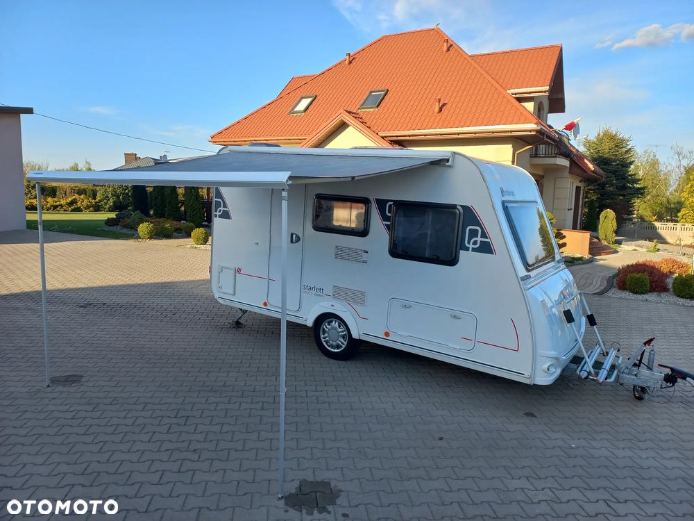 Sterckeman 390 CP Starlett Comfort, Markiza, Bagażnik na rowery - 5