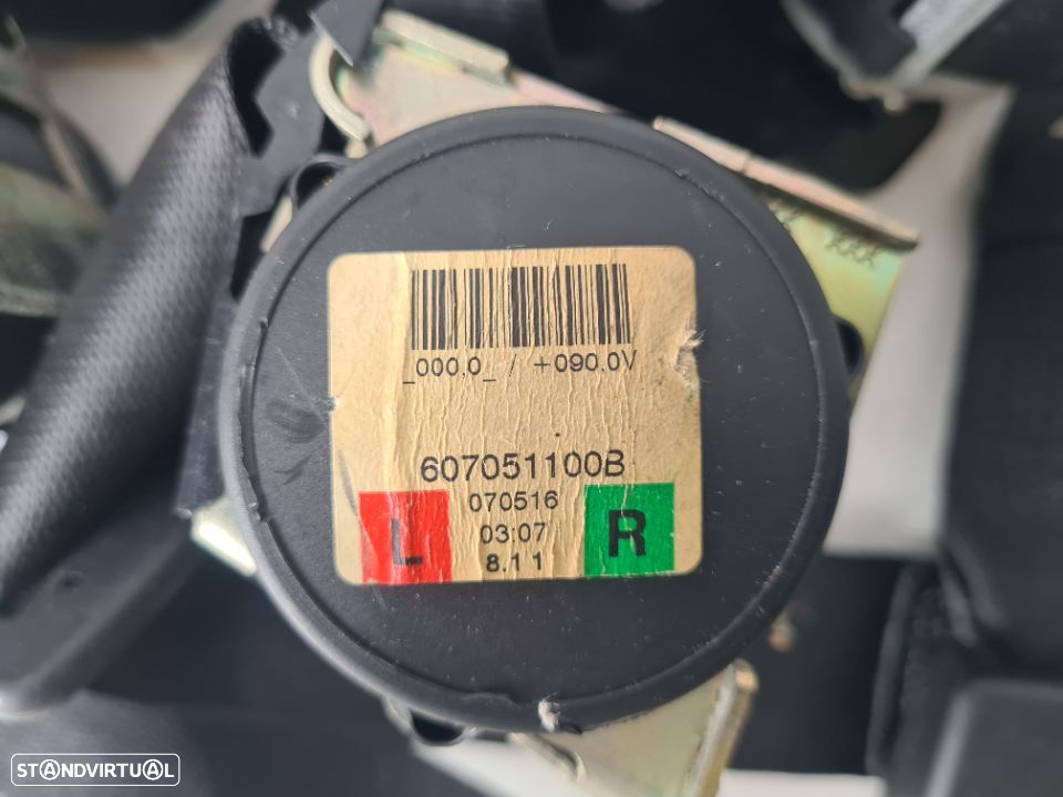 CINTO CINTOS SEGURANÇA FRENTE FRONTAL TRASEIRO TRÁS 607051100B | BMW SERIE 3 E92 SERIE 1 E87 E81 - 5