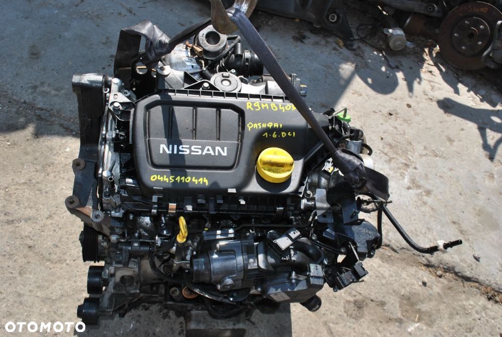 Silnik kompletny Qashqai 1.6 DCI R9MB405 - 1
