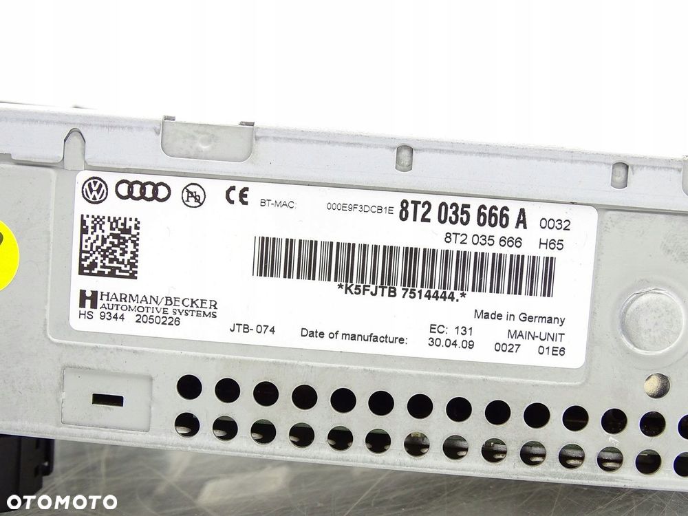 CZYTNIK 2X KART SD NAVI NAWIGACJI MMI AUDI A5 S5 RS5 8T B8 8T2035666A - 6
