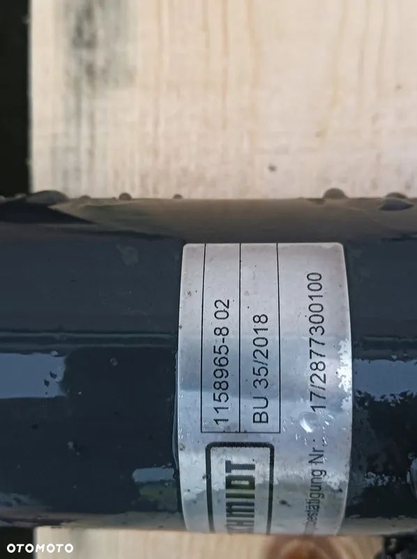 1158965-8 02 1158965 SIŁOWNIKI HYDRAULICZNY Prawy Schmidt Swingo CS 256 - 2
