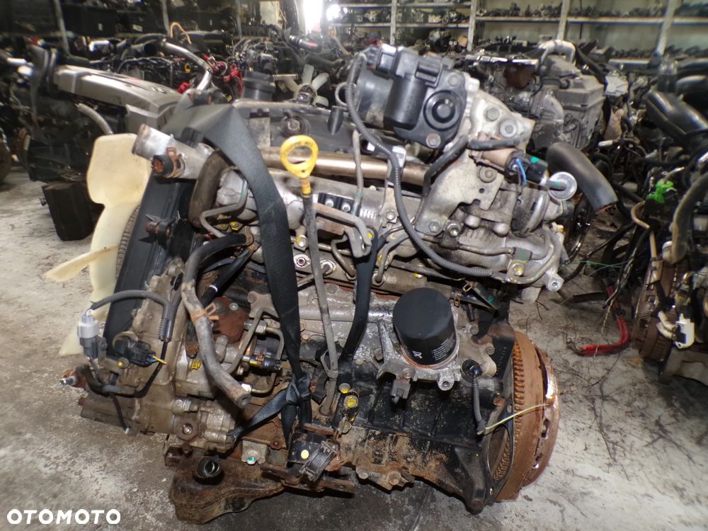 Kompletny silnik Toyota Hilux 2.5 D4D 2KD 2 piny wtryski Gwarancja - 4