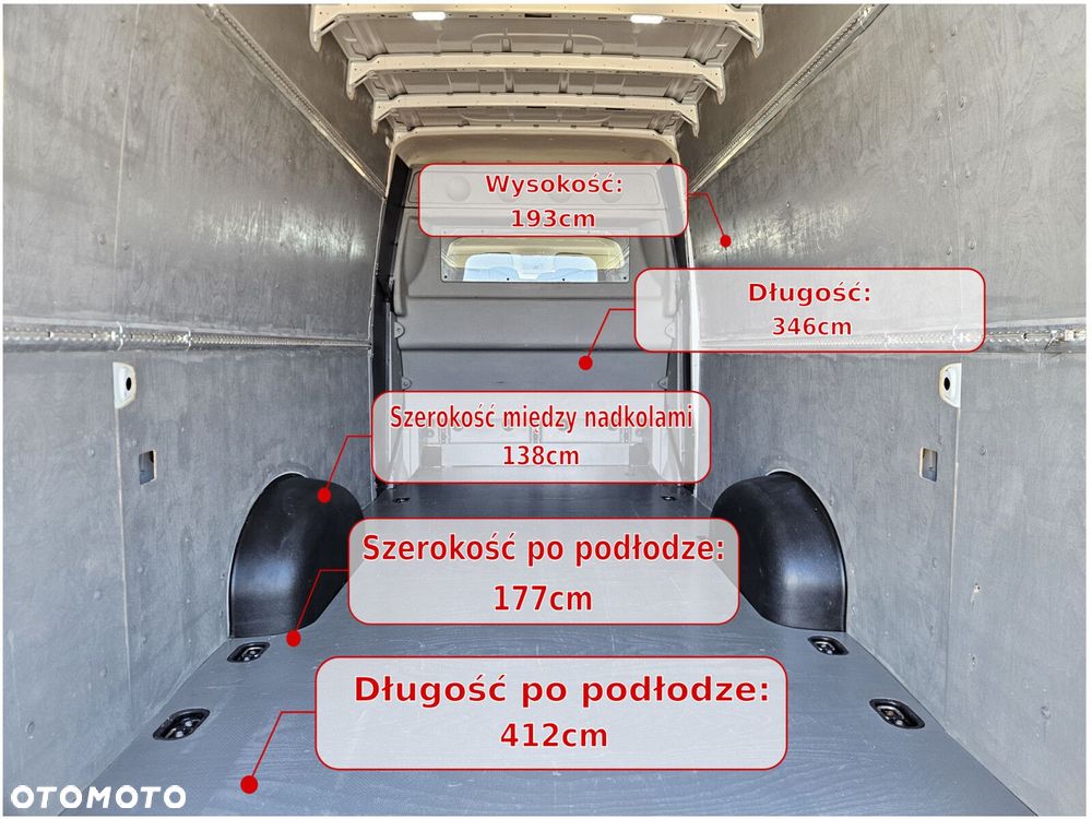 Volkswagen Crafter L5H2 *109999zł NETTO* Brygadówka 7 osób 2.0TDi/140KM - 15