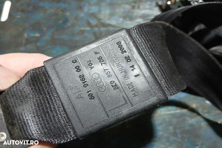 Centura siguranta fata stanga 8E0857705F 8E0857705F Audi A4 B7 [2004 - 3