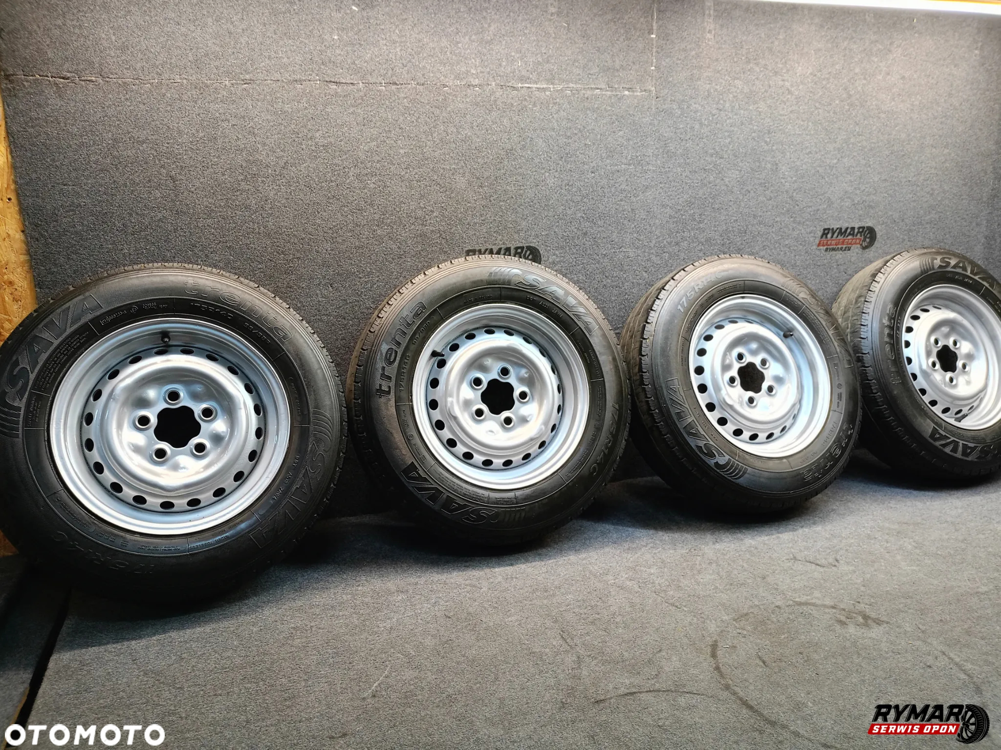 KOŁA STAL 4× Felgi z Oponami letnimi VW T2 T3 14" 5x112 - 2
