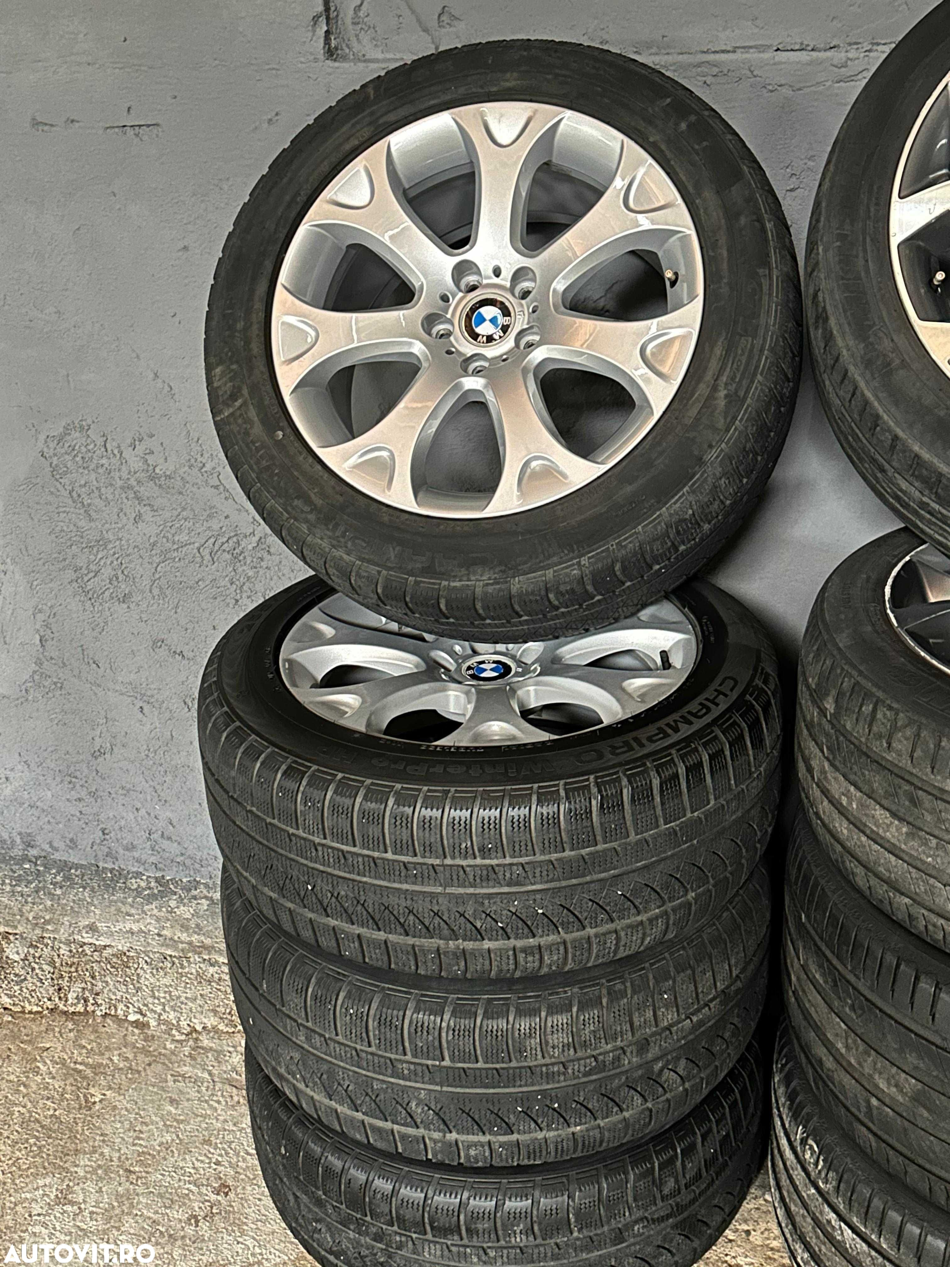 Jante BMW RONAL X5 X6 Cu Anvelope Iarna 255 50 19 // e70 e71 f15 f16 - 4