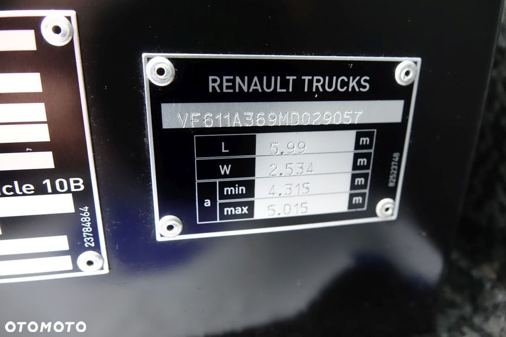 Renault GAMA T480 DTI 13 / EURO 6 / STANDARD / AUTOMAT/ EURO 6 / KLIMATYZACJA POSTOJOWA / 13L / 2 ZBIORNIKI - 31