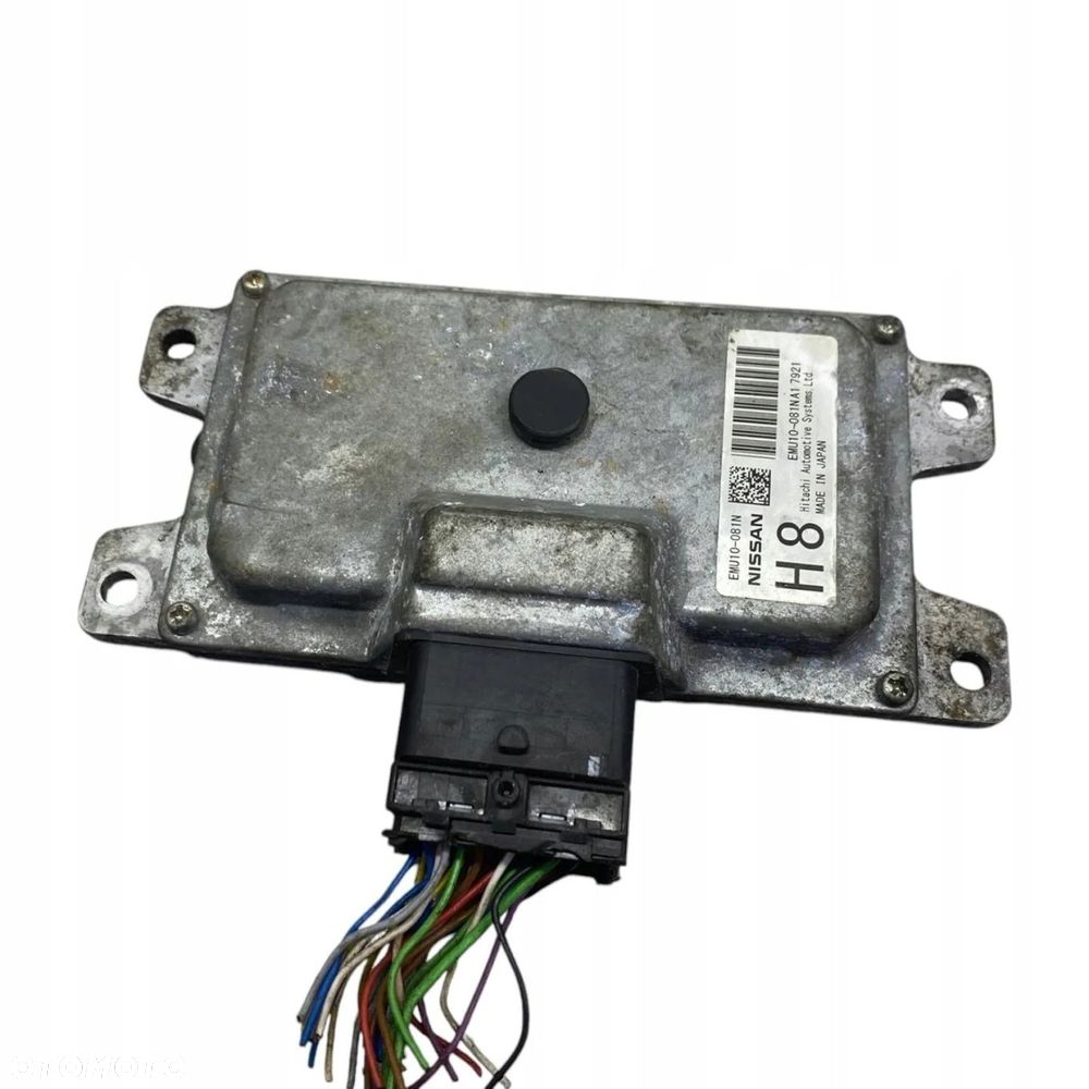 STEROWNIK KOMPUTER NISSAN JUKE F15 1.2 16V EMU100-81N HITACHI ECU - 3