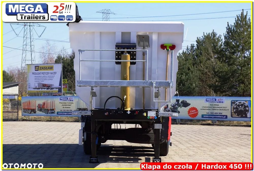 Mega 35 m³ Half-pipe do gruzu HARDOX / 500 Super Strong !!! - 11
