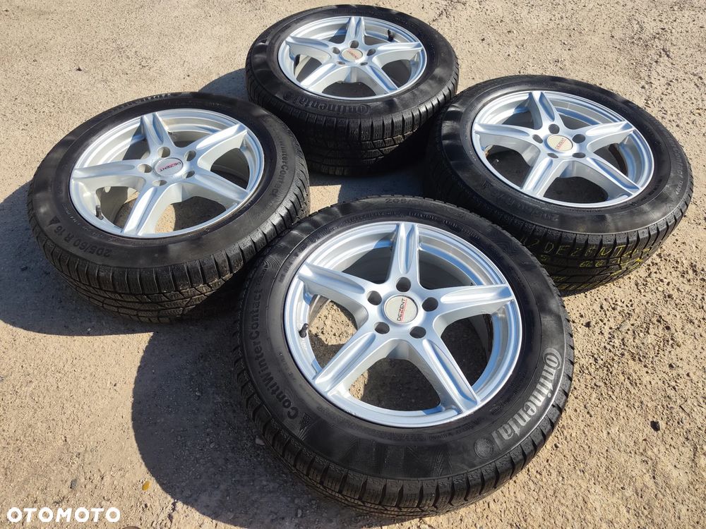 5x112 Felgi Aluminiowe Alufelgi 16 Koła Zimowe Zima VW PASSAT B5 B6 B7 TOURAN CADDY SHARAN JETTA AUDI A4 B5 B6 B7 B8 A6 C5 C6 A3 8V Q2 SKODA SUPERB YETI OCTAVIA II 2 III 3 SEAT EXEO ALHAMBRA ALTEA LEON TOLEDO 6,5mm Legnica ALU-RAD 205/60 Mercedes - 3