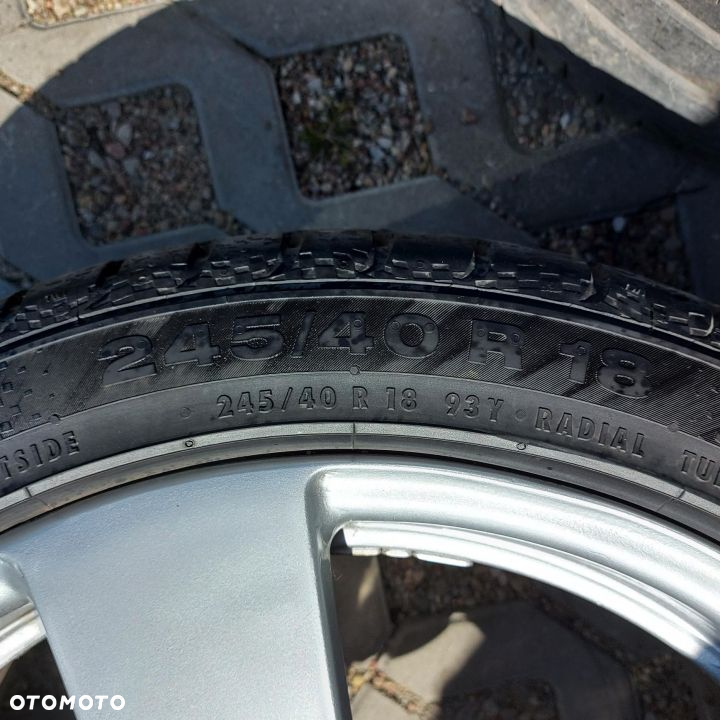 KOLA 18" MERCEDES E W212 W207 C W204 KOMPLETNE ORYGINALNE Z OPONAMI - 10