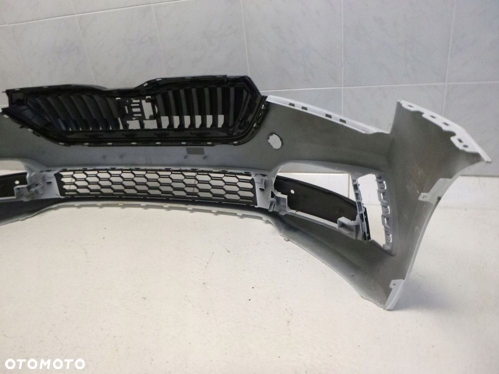 SKODA SCALA ZDERZAK PRZÓD PRZEDNI GRILL ATRAPA CHŁODNICY POD RADAR ORYGINAŁ - 9