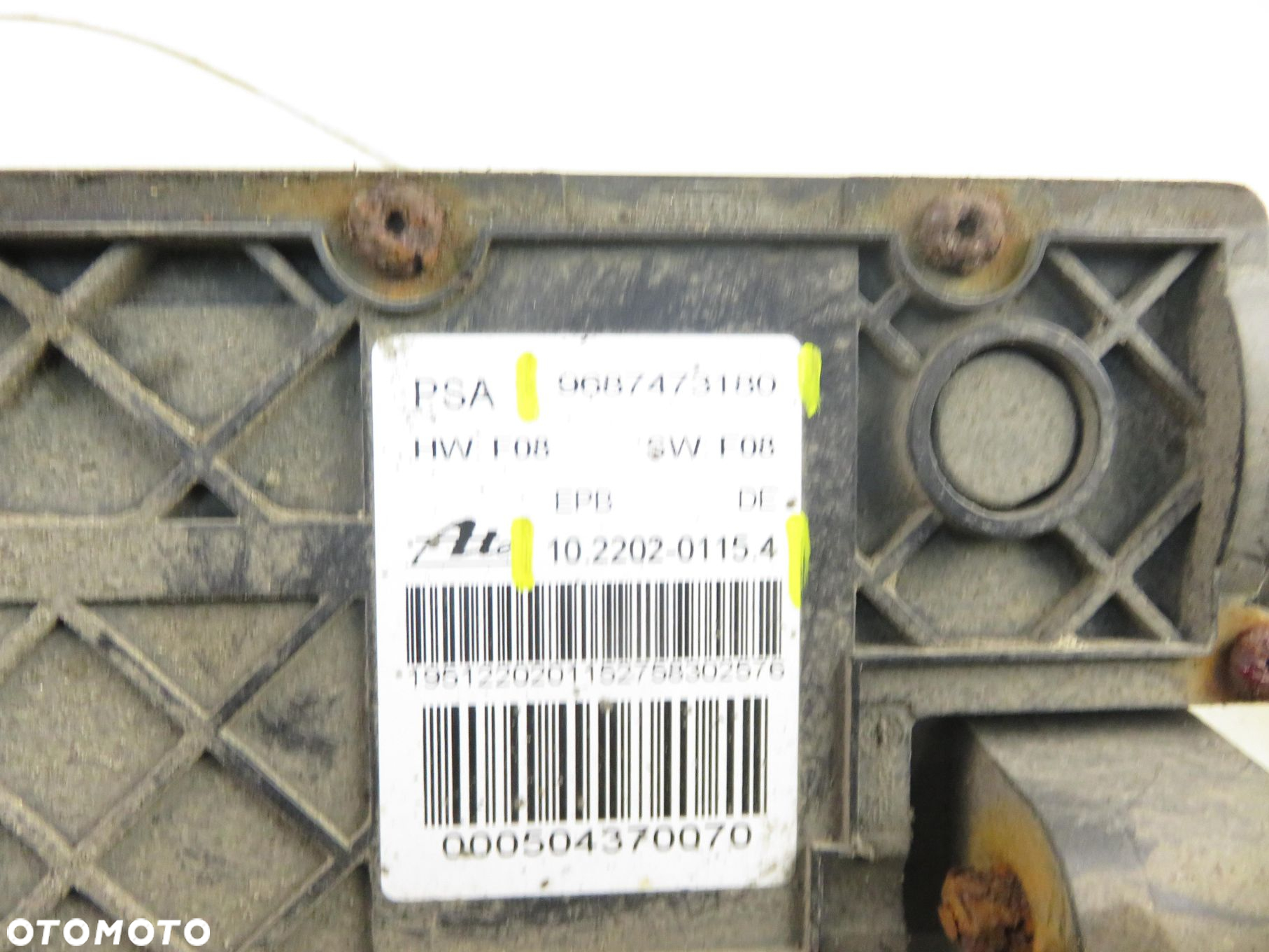 HAMULEC ELEKTRYCZNY CITROEN C5 III Break (RW_ 9687473180 10220201154 - 2