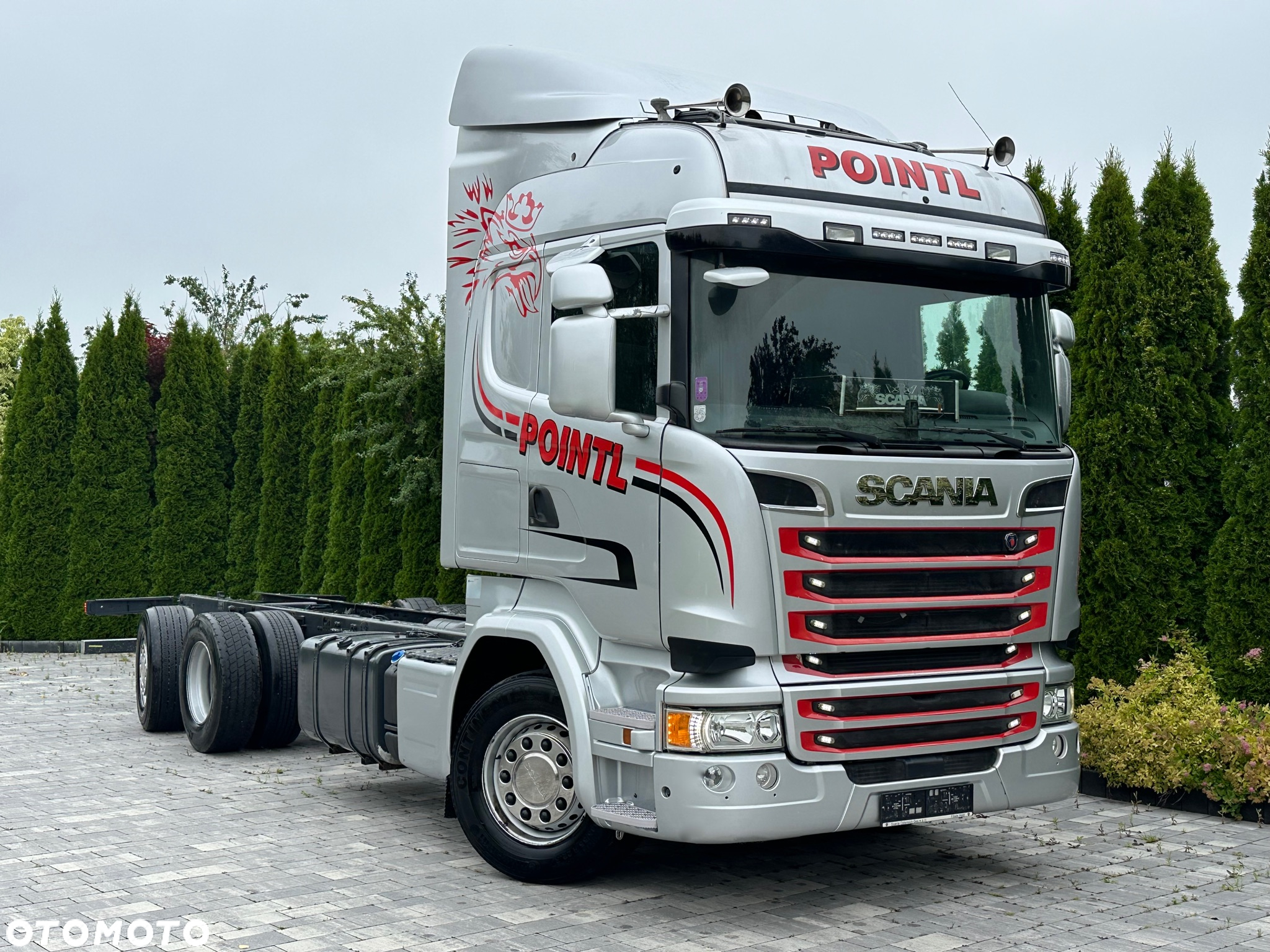 Scania R450 / 6X2 / 402 tyś.km./ OŚ-SKRĘTNA-PODNOSZONA / - 2