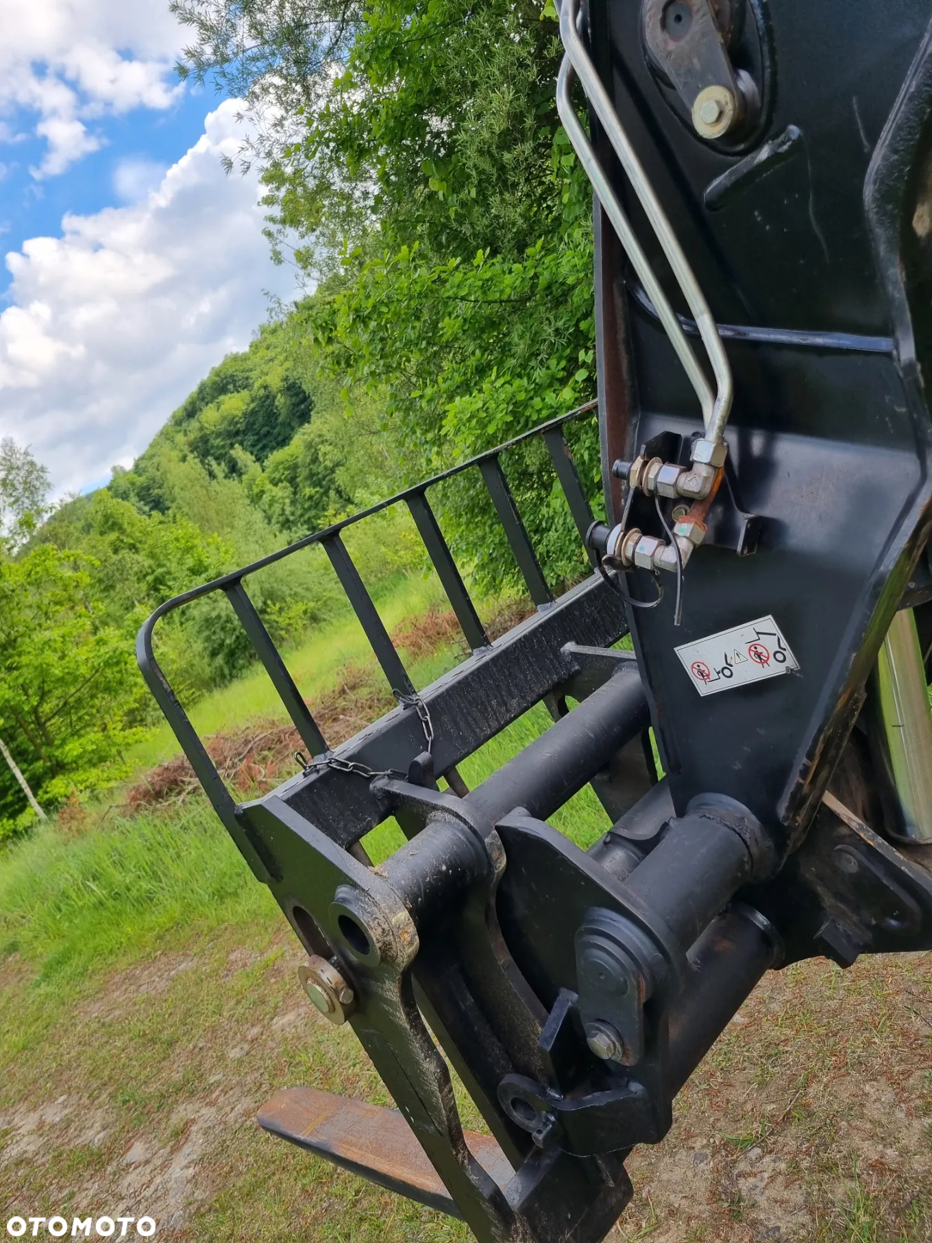 Manitou Ładowarka teleskopowa MT1440 JakNowa 2015r z Norwegii niski przebieg 3100 mtg Oryginał 14 metrów PERKINS SILNIK - 31