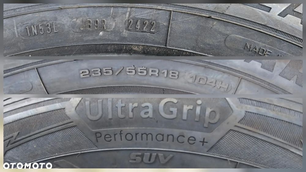 Goodyear ULTRAGRIP PERFORMANCE + SUV 235/55R18 104 H - 4