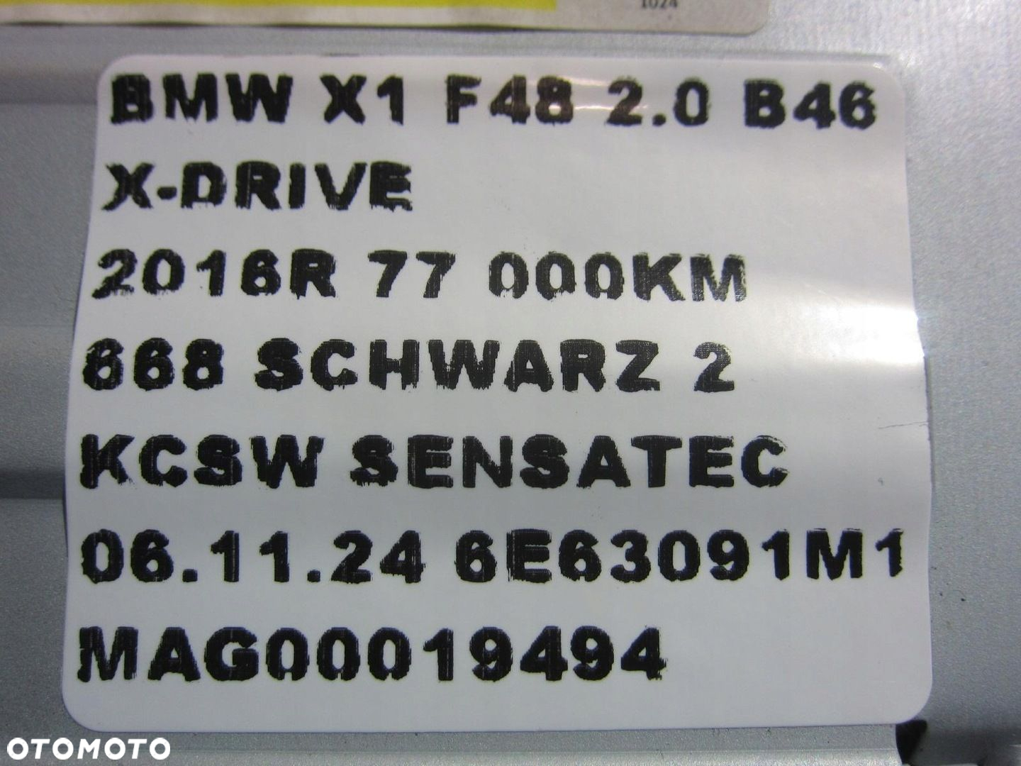 BMW X1 F48 NAWIGACJA RADIO MODUŁ STEROWNIK CZYTNIK 6821148 65126821148 - 7