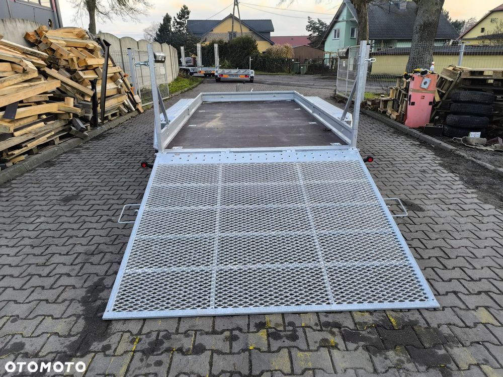 Niewiadów Przyczepa do przewozu sprzętu budowlanego Niewiadów K4035 400x190cm  3500kg 3 osie pod koparke koparka walec MOTOMUS - 6