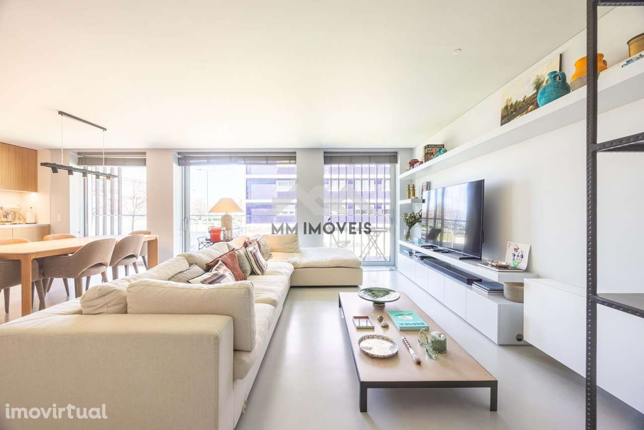 Apartamento T1 de Luxo | Vista Mar | Matosinhos Sul | 1 Ano de Uso - Grande imagem: 3/41