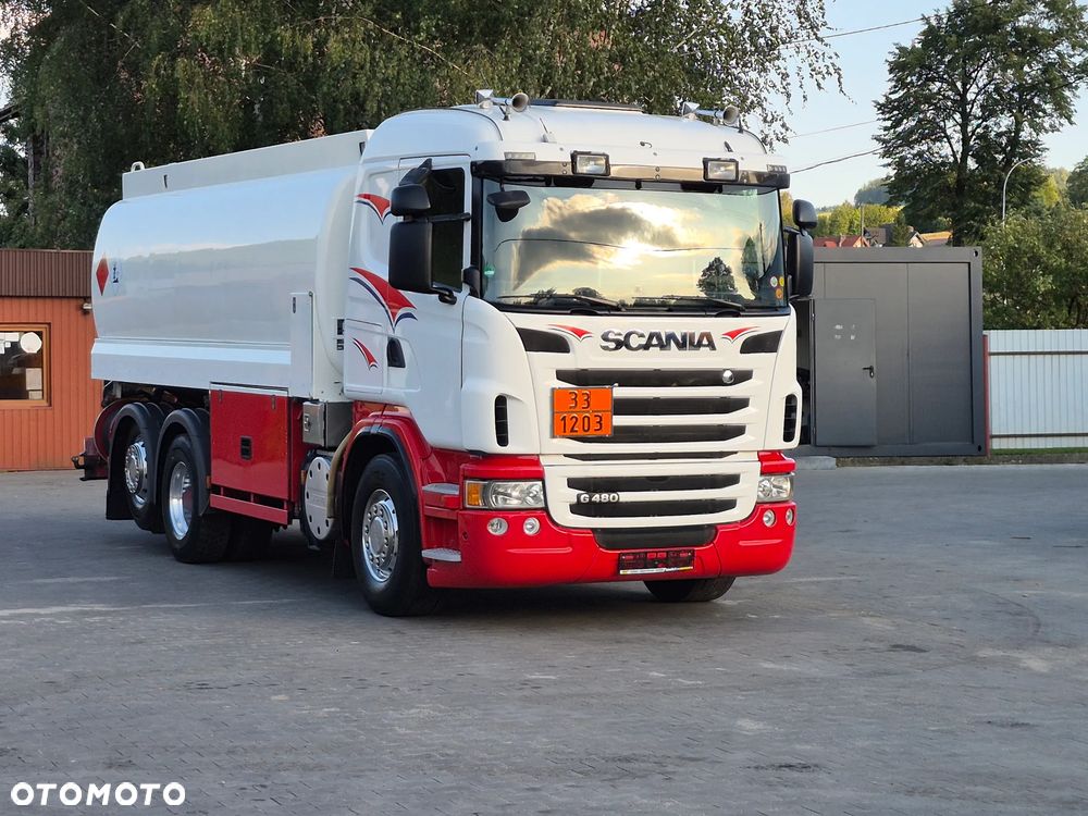 Scania PIĘKNA LALECZKA AUTOCYSTERNA SCANIA G 480 FUL ADR . AT FL . !!! Rezerwacja !!! - 4