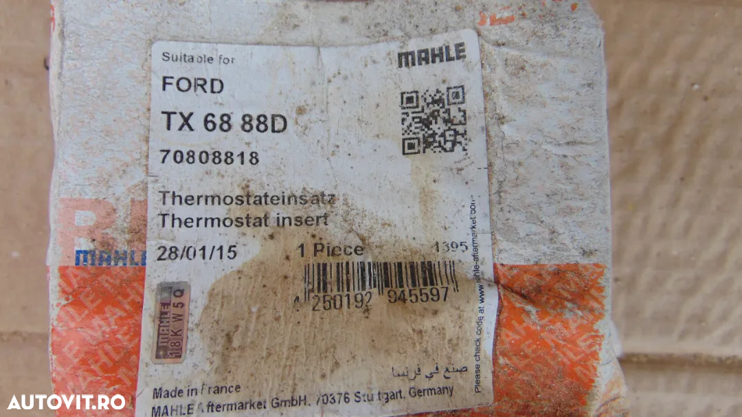 Termostat Peugeot boxer 2.2 citroen Jumper 2.2 Produs Nou 2.2 euro 4 euro 5 - 3