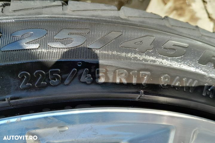 Jante aliaj cu anvelope 17 - set 225 / 45 R17 Audi A4 B7 [2004 - 2008 - 4