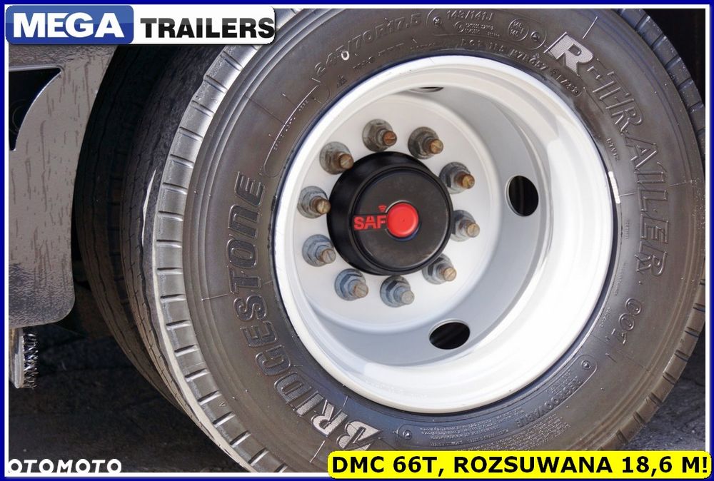 Inny Niska podłoga DMC 66,0 TON, ROZCIĄGANA 18,60 M - pod KONTENERY !!! - 18