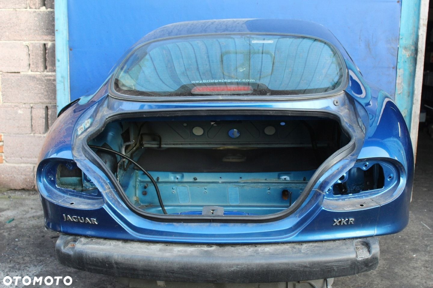 Tył karoserii ćwiartka błotnik pas tylny Jaguar XKR XK8 XK X100 1998r - 12