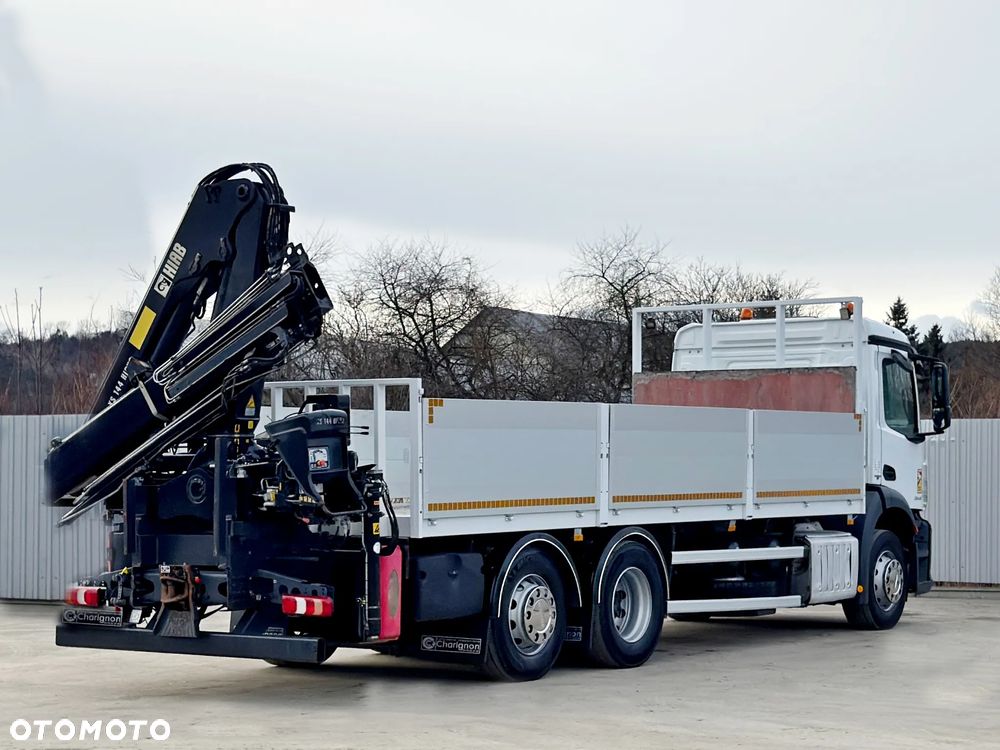 Mercedes-Benz ANTOS 2540 + HIAB 144 BS - 2 HIDUO + PILOT * STAN BDB * - 7