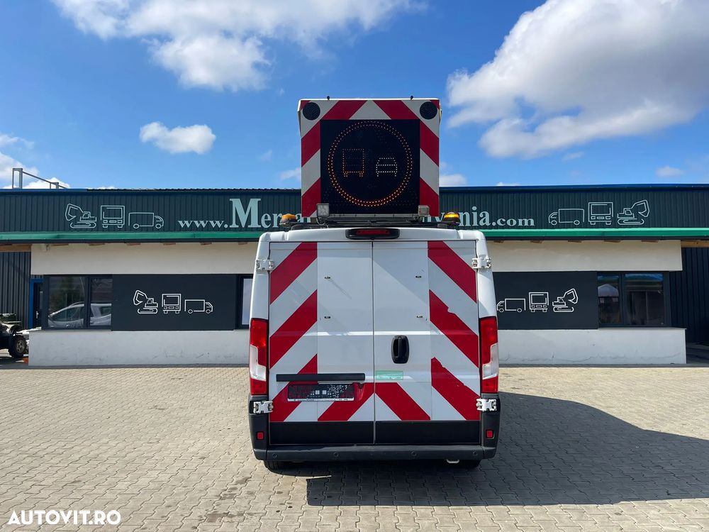 Fiat Ducato | Autospecială însoțire transporturi agabaritice BF3 / WVZ - 7