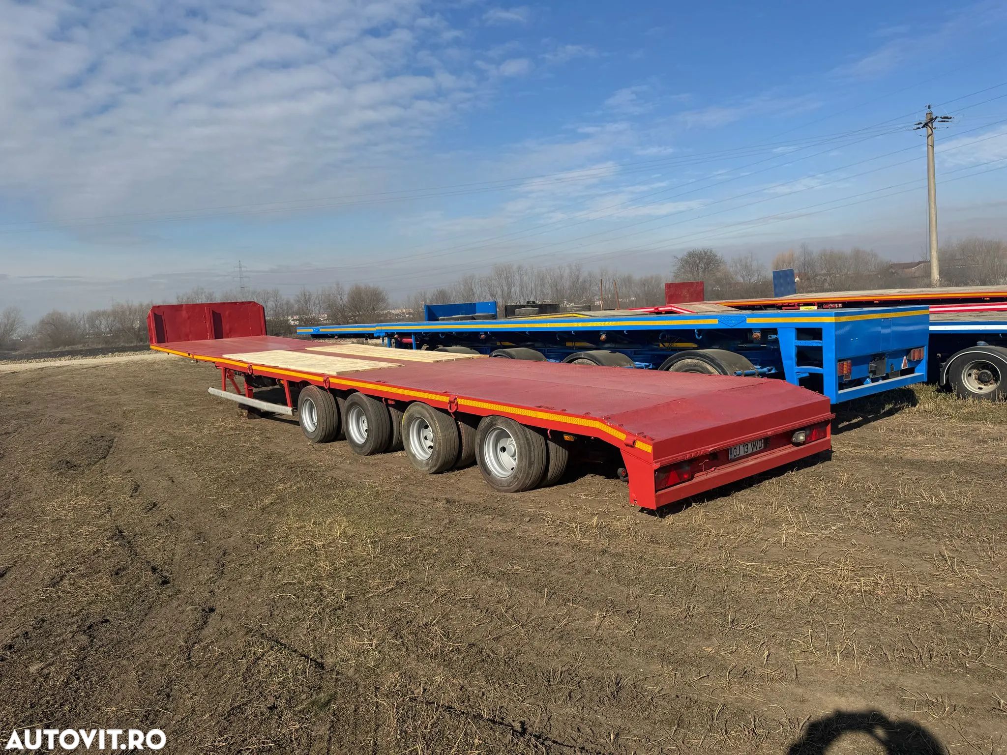 ES-GE Trailer 4 axe extensibil - 1