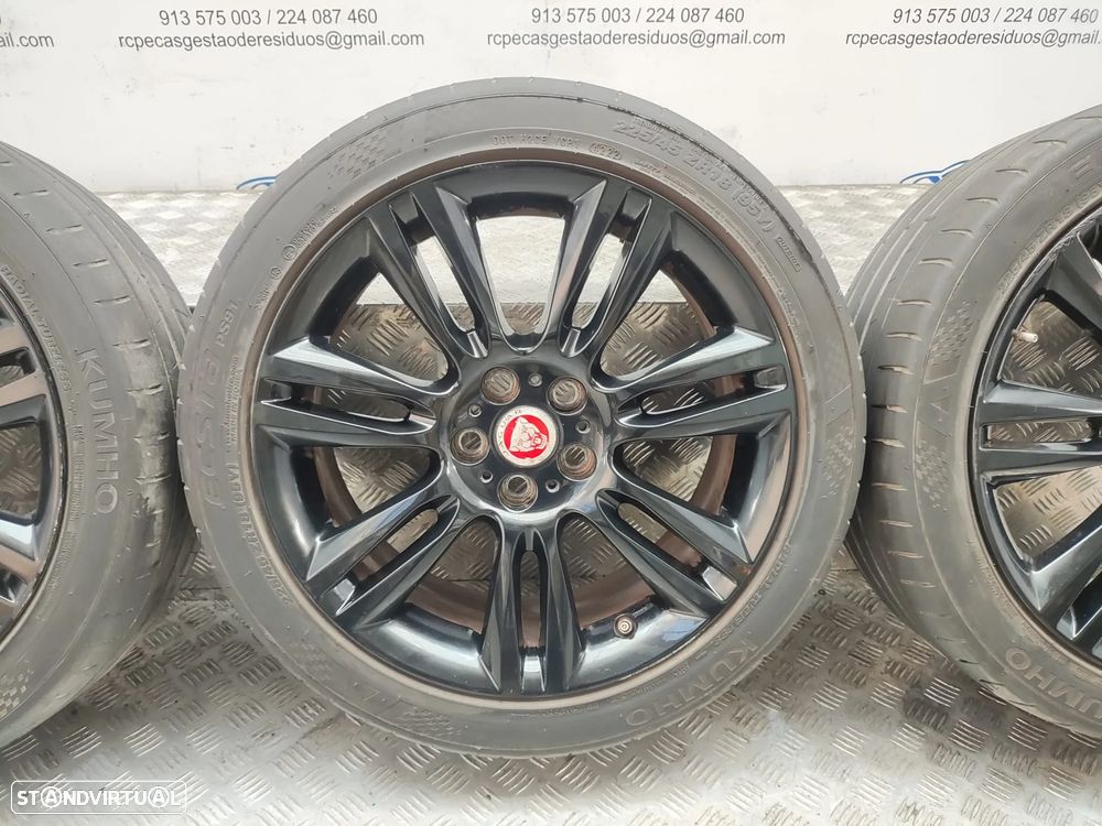 Conjunto de jantes 18 Matrix Jaguar XE X760 7,5J ET46 5x108 Original - 6